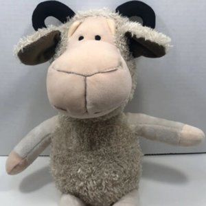 Ram Plush Stylized Stuffed Animal Rams Toy 10”